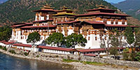 punakha dzong temple